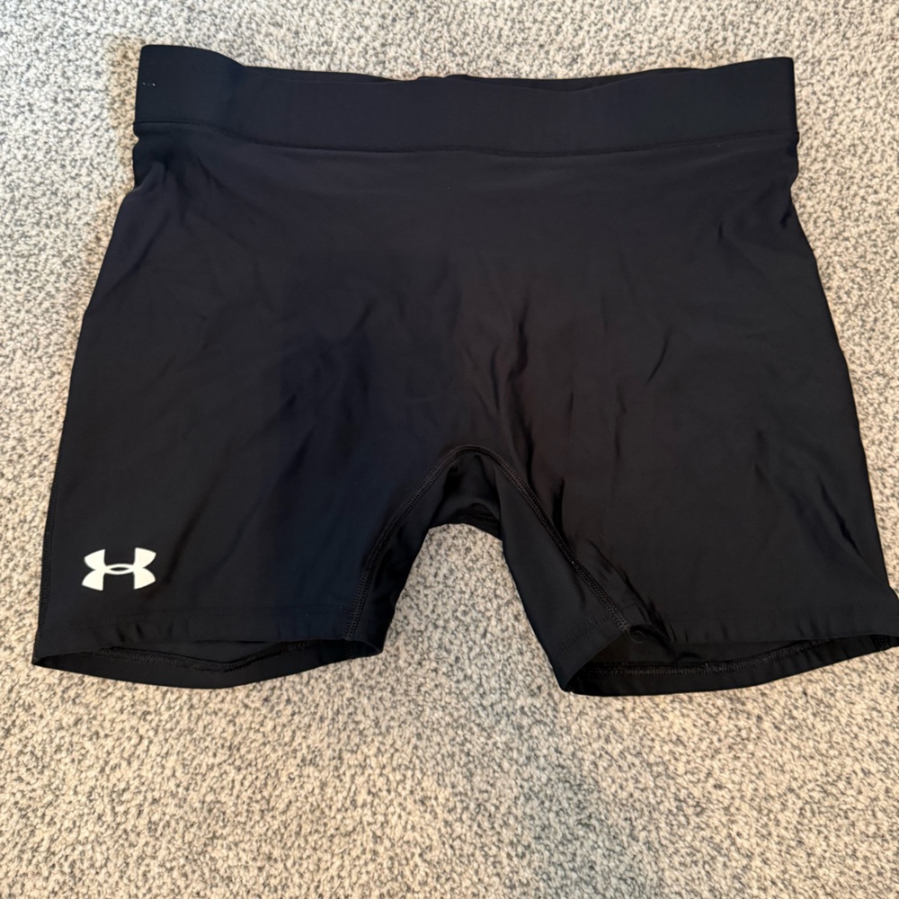 Under Armour Black Spandex Shorts